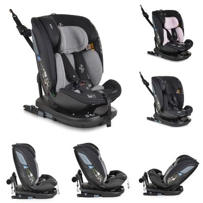 Cangaroo Kindersitz Gravity i-Size (40-150cm) Sitz drehbar, Kopfstütze, Isofix