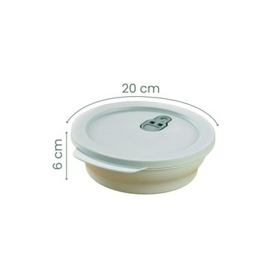 Skye Decor Vorratsdose FRM5709 100% Plastic 18,5 x 20 x 6 cm (3 Pieces)