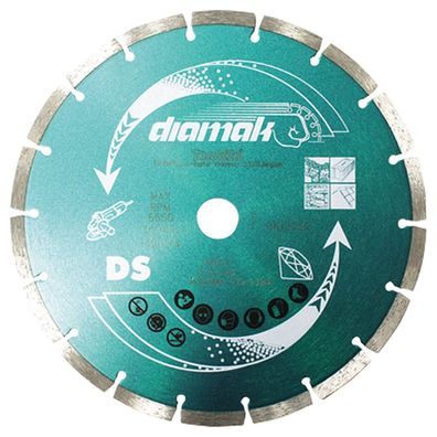 Makita 10x Diamantscheibe DIAMAK 230 mm - D-62175