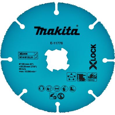 Makita Trennscheibe 125 mm X-LOCK - E-11776