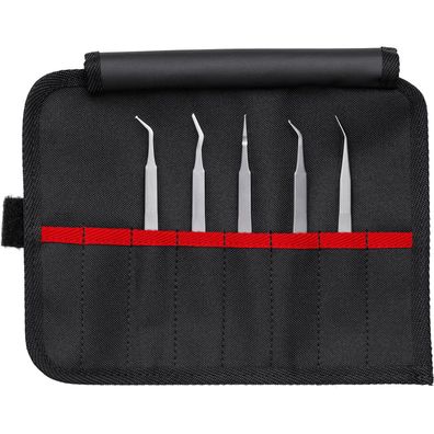 Knipex SMD-Präzisionspinzetten-Set, 5tlg - 920003