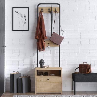 Skye Decor Garderobenständer MRD1403 100% Melamine COATED Particle BOARD