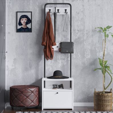 Skye Decor Garderobenständer MRD1404 100% Melamine COATED Particle BOARD