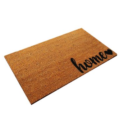 Evila Originals Fußmatte LMN9809 100% Coconut FIBER 70 x 40 cm