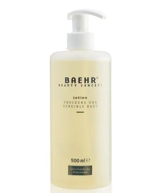 Pedibaehr -Baehr Beauty Concept - Lotion Trockene und Sensible Haut, 500 ml