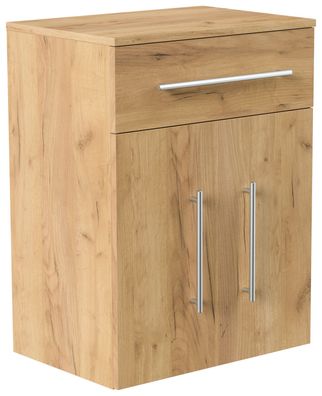 Badschrank 53x72cm, Unterschrank, Gäste Bad, Hängeschrank, Schublade