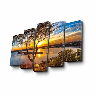 Wallity Leinwandbild AFV1318 100% SUEDE CANVAS 14 x 50 cm (1 Piece)