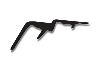 Skye Decor Leinwandbild NGR1904 Black MDF Board Base 70 x 25 cm