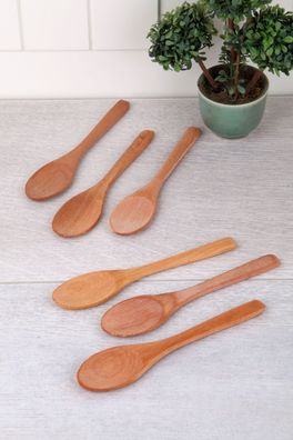 Skye Decor Bestecklöffel RWE5601 100% BAMBOO 13 cm (6 Pieces)