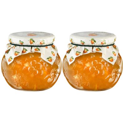 Food-United Seville BITTER Orangen Marmelade 2x 640g Dekorglas von DARBO