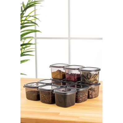 Hermia Concept Vorratsdose FRM5352 100% Plastic 10 x 10 x 9,5 cm / 550 ml (12 Pieces)
