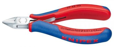 Knipex Elektronik-Seitenschneider 130 mm - 7742130