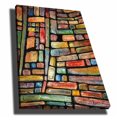 Wallity Leinwandbild SGH1481 100% SUEDE CANVAS 70 x 100 cm