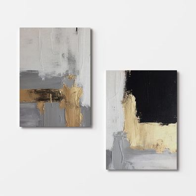 Wallity Leinwandbild NVT1405 100% CANVAS 50 x 70 cm (2 Pieces)