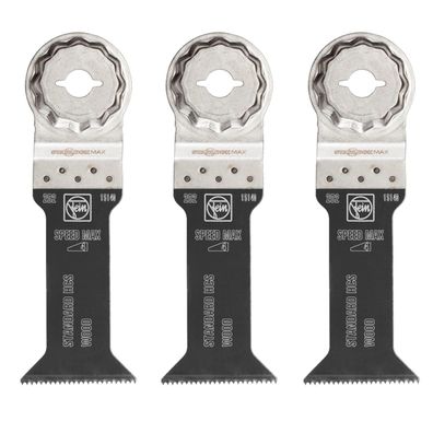 Fein 3x E-Cut Standard Sägeblatt StarlockMax 42 mm - 63502202220