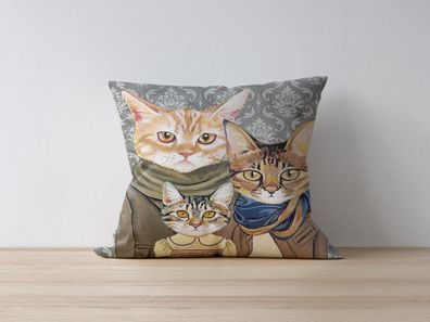 Evila Originals Kissenbezug KRL1212 50% Polyester / 50% COTTON 43 x 43 cm