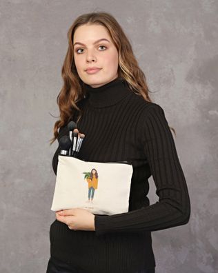 Skye Decor Kulturbeutel BRG1211 100% COTTON 25 x 18 cm