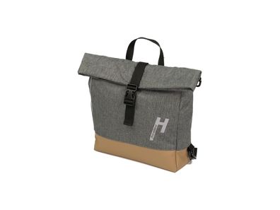 Haberland Lenkertasche "Keep Rollin" Lenker-Bike-R grau / hellbra