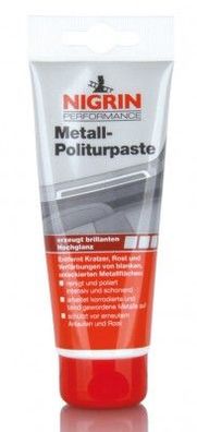 Metallpolish Nigrin 75ml, Tube