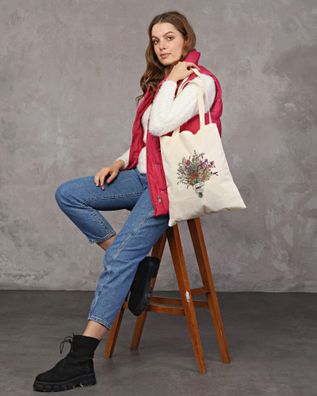 lucky bees Rucksack BRG1243 100% COTTON Blended Polyester 35 x 40 cm