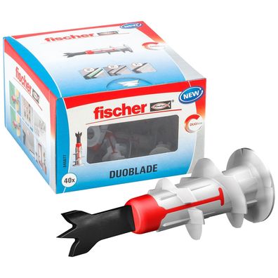 Fischer 40x Gipskartondébel Duoblade - 545677