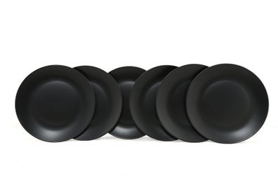 Hermia Concept Teller-Set KRM1359 100% Ceramic 25 x 25 x 3,7 cm (6 Pieces)