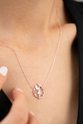 Jumeon Schmuckset ELS5191 100% 925 Sterling SILVER 43 cm