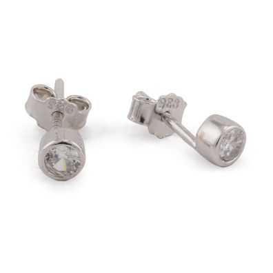 Jumeon Schmuckset SDE1388 100% 925 Sterling SILVER 4 mm