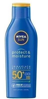 Nivea Sonnenlotion SPF50+ 200ml - Feuchtigkeitspflege