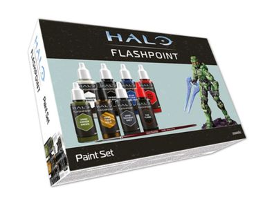 HALO Flashpoint Paint Set + Master Chief Model (english) - MAGHA105