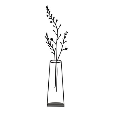 Evila Originals Dekofigur TNL1161 100% METAL (Thickness: 1,5 mm) 12 x 50 cm