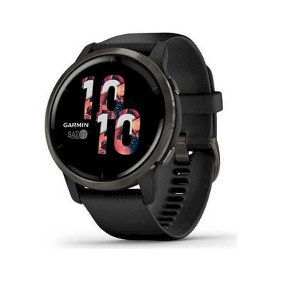 Garmin - 010-02430-11 - Venu®2 - Silikon - Schwarz/Schiefergrau