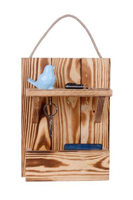 Skye Decor Garderobenpaneel MST2311 Wooden Keychain with Pocket
