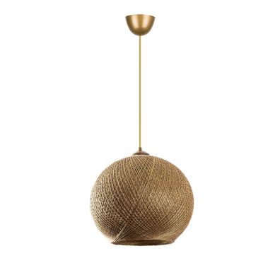 Opviq Kronleuchter FLH2166 Handmade Jute Chandelier