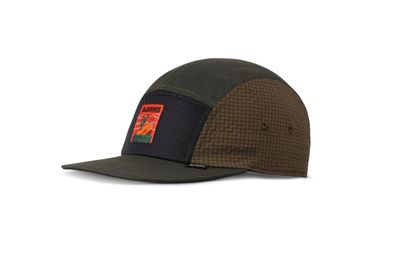 DJINNS Snapback Cap 6 Panel Resting Man olive/black