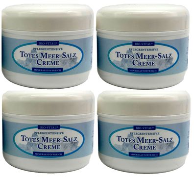 BIO-Vital Totes Meer Salz Creme 4x 250ml