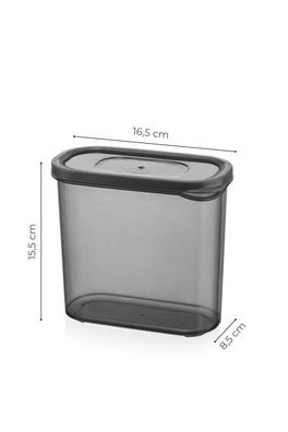 Hermia Concept Vorratsdose KSV1469 100% Plastic 9 x 17 x 10 cm / 1000 ml (12 Pieces)