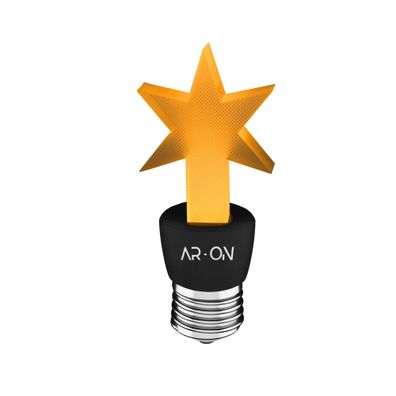 Opviq LED-Leuchtmittel ARN1152 Material: Acrylic & Plastic 3,8 x 7 x 14 cm