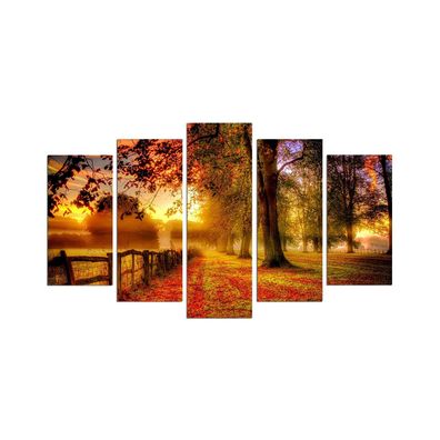 Wallity Leinwandbild CHR2965 100% MDF (Thickness: 3 mm) 20 x 60 cm (1 Piece)