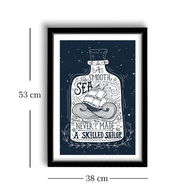 Wallity Leinwandbild RMF1101 100% MDF (Thickness: 2,7 mm) 38 x 53 cm