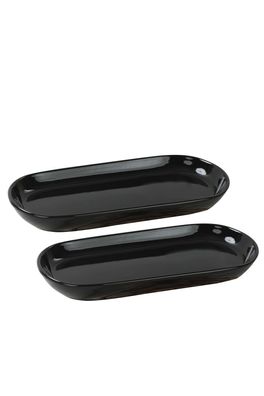 Hermia Concept Teller-Set KRM1424 100% Ceramic 26 x 12,2 x 3 cm (2 Pieces)