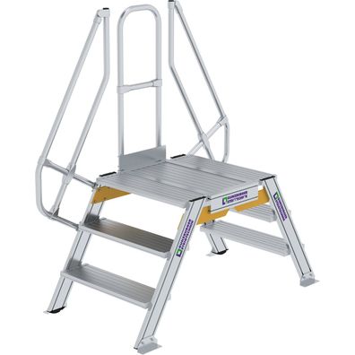 Génzburger Steigtechnik ßberstieg 60Â° Stufenbreite 800 mm 3 Stufen - 600913