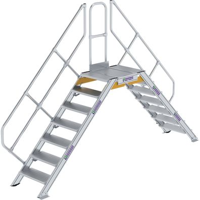 Génzburger Steigtechnik ßberstieg 45Â° Stufenbreite 600 mm 7 Stufen - 600937