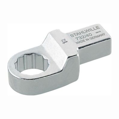 Stahlwille Ringeinsteckwerkzeug 732/40 32 Schlésselweite 32 mm 14 x 18 mm