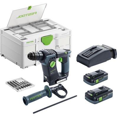 Festool Akku-Bohrhammer BHC 18 HPC 4,0 I-Plus / 2x 4,0 Ah Akku + Ladegerät