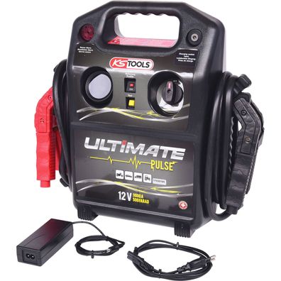 KS TOOLS 12 V Kondensator-Booster - mobiles Starthilfegerät 1800 A - 550.18