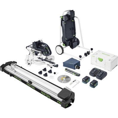 Festool Akku-Kapp-Zugsäge KAPEX KSC 60 EB 5,0 I-UG-Set / 2x 5,0 Ah Akku + L