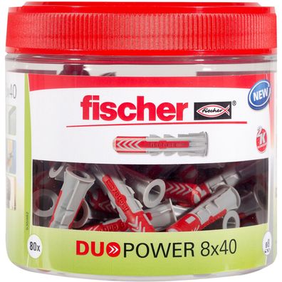 Fischer DuoPower 8 x 40 Runddose (81 St) - 535982