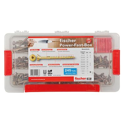 Fischer Power-Fast Box 245 tlg. - 667005