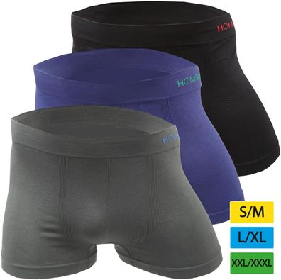 1-3 Stück Herren Boxershort Unterwäsche Retroshorts S-XXXL Shorts Pant Nahtlos